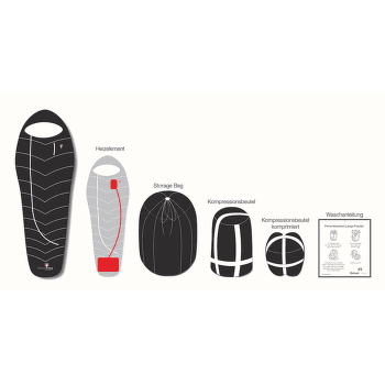 Sac de dormit Grüezi bag Biopod Down Hybrid Ice Cold Platin Grey