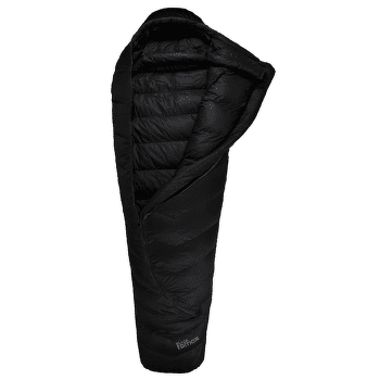 Sac de dormit Grüezi bag Biopod DownWool Subzero 185 Black Edition Black