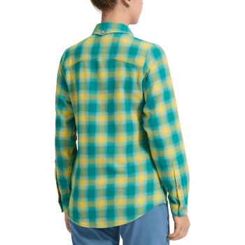 Cămașă cu mânecă lungă La Sportiva Rambler Flannel Shirt Women Black/Cherry Tomato