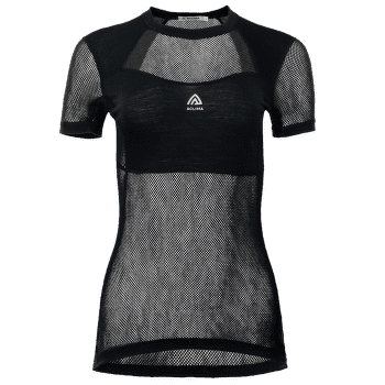 Tricou cu mânecă lungă Aclima WoolNet Light T-Shirt Women Jet Black