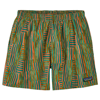 Pantaloni scurți Patagonia Funhoggers Shorts Women Quilty Fitz: Heartleaf Green