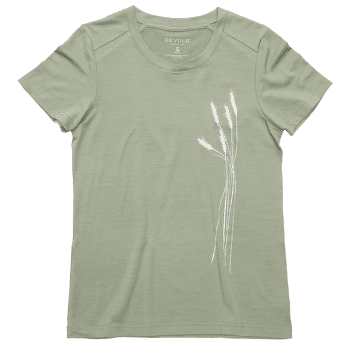 Tricou cu mânecă scurtă Devold Premium Oats Tee Women FOG