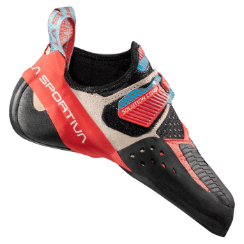 Cățărători La Sportiva Solution Comp Women Hibiscus/Malibu Blue
