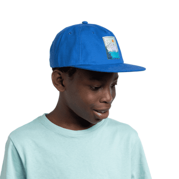 Capac Buff Snapback Cap Kids SOLID AZURE