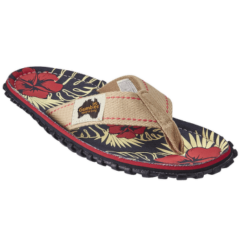 Şlapi Gumbies Gumbies Denim Hibiscus Denim Hibiscus