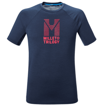 Tricou cu mânecă scurtă Millet Trilogy Icon TS SS Men SAPHIR NEW