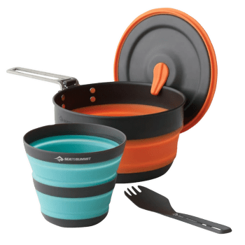 Farfurii Sea to Summit Frontier UL Collapsible One Pot Cook Set - [3 Piece] 1L