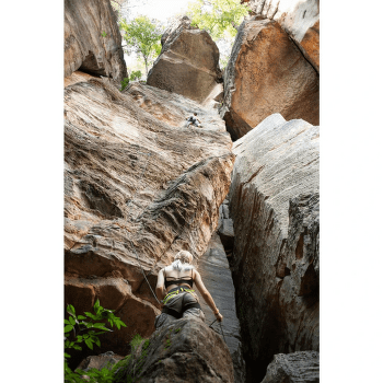 Șaua Rock Empire 3B Slight černá_světle zelená