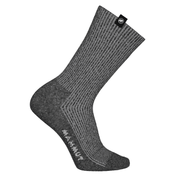 Șosete Mammut HIKING FULL CUSHION CREW SOCKS black-white 0047