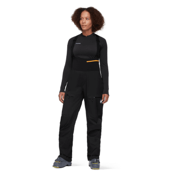 Pantaloni Mammut Haldigrat HS Bib Pants Women black 0001