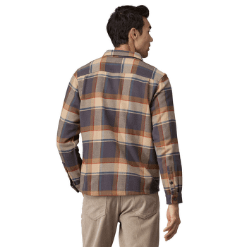 Cămașă cu mânecă lungă Patagonia Fjord Flannel Shirt Men Treelined: Smolder Blue