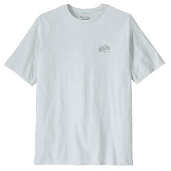 Tricou cu mânecă scurtă Patagonia Strataspire Responsibili-Tee Men White