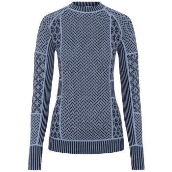 Tricou cu mânecă lungă Kari Traa Smekker LS IRIS/PASTEL LIGHT BLUE