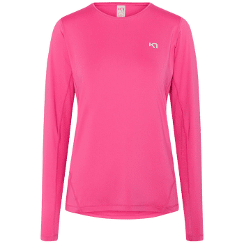 Tricou cu mânecă lungă Kari Traa Nora 2.0 Long Sleeve SPINK/BRIGHT PINK