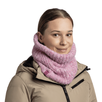 Bandă pentru gât Buff Knitted & Fleece Neckwarmer Eyla EYLA PURPLE LILAC