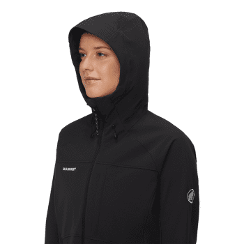 Jachetă Mammut Ultimate Comfort SO Hooded Jacket Women nebla