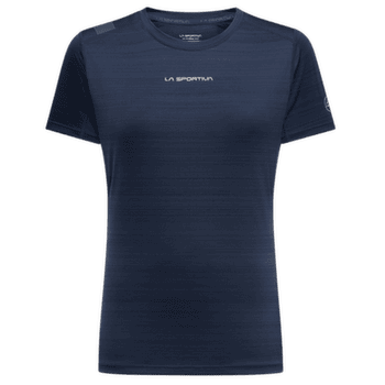 Tricou cu mânecă scurtă La Sportiva SUNFIRE T-SHIRT Women Night Sky/Chalk