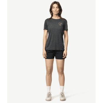 Tricou cu mânecă scurtă Devold Active Spring Tee Women 940A ANTHRACITE