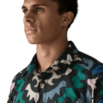 Cămașă cu mânecă scurtă Patagonia Go To Shirt Men Moon Tripper: Blue Sage