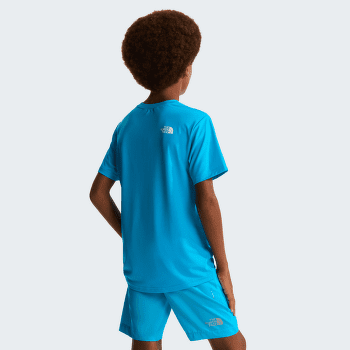Tricou cu mânecă scurtă The North Face Teen New 24/7 S/S Tee G6L LAVA RED
