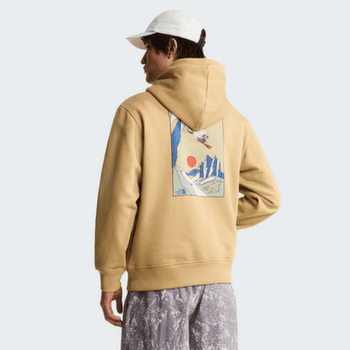 Hanorac The North Face U Mountain Celebration Relaxed Hoodie-Graphic Men Khaki Stone