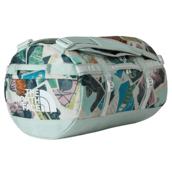 Geantă The North Face Base Camp Duffel - S (52ST) N2W OPAL FROST TNF POSTCARDS PRINT/OPAL FROST/PEARL STONE