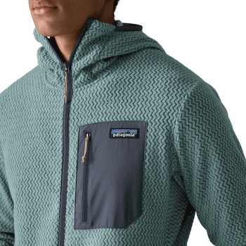 Jachetă Patagonia R1 Air Full-Zip Hoody Men Blue Sage