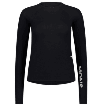 Tricou cu mânecă lungă Mons Royale Bella Merino Long Sleeve Women Black