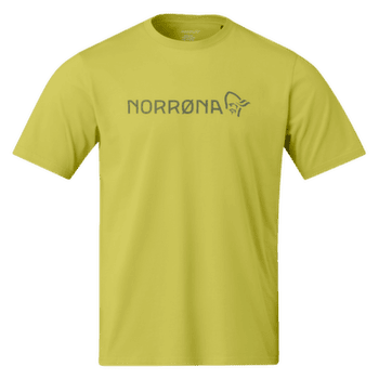 Tricou cu mânecă scurtă Norrona /29 cotton Norrona viking T-Shirt Men Golden Lime
