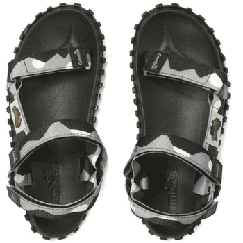 Sandale Gumbies Scrambler Sandal - Black & Grey Black / Grey