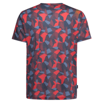 Tricou cu mânecă scurtă La Sportiva DIMENSION T-SHIRT Men Mountain Red/Onyx