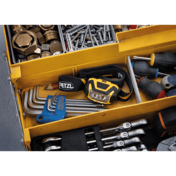 Lampă frontală Petzl ARIA® 2R Black/yellow