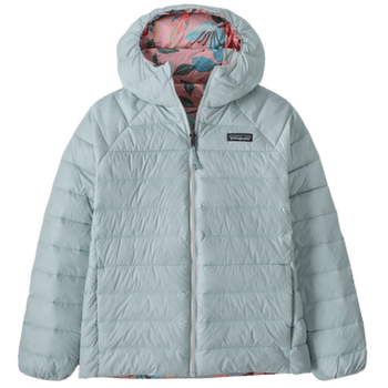 Jachetă Patagonia Reversible Down Sweater Hoody  Kids Virtually Blue