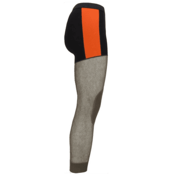 Colanți Aclima WoolNet Hiking Longs Men Jet Black/Tarmac/Gold Flame