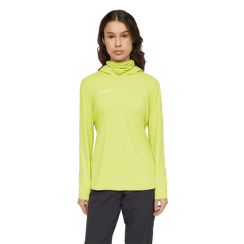 Tricou cu mânecă lungă Mammut SELUN FL SUN HOODY WOMEN 6433 alpine calamint