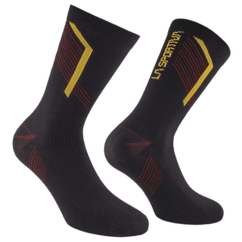 Șosete La Sportiva FLOW TRAIL SOCKS Black/Yellow