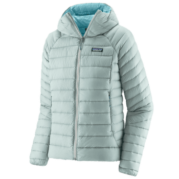 Jachetă Patagonia Down Sweater Hoody Women Virtually Blue
