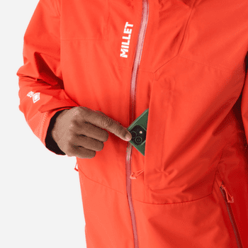 Jachetă Millet UBIC GTX 3L JACKET MEN PAPRIKA
