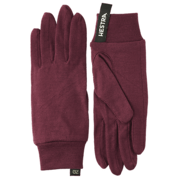 Introduceți Hestra Merino Wool Liner Active Bordeaux
