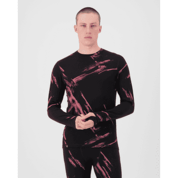 Tricou cu mânecă lungă Mons Royale Cascade Merino Base Layer Long Sleeve Men Airbrush