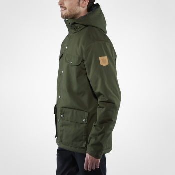 Jachetă Fjällräven Greenland Winter Jacket Men Green-Dark Grey