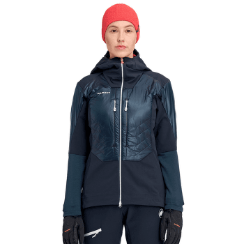 Jachetă Mammut Eisfeld SO Hybrid Hooded Jacket Women azalea