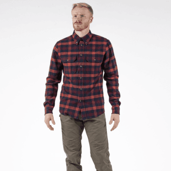 Cămașă cu mânecă lungă Fjällräven Skog Shirt Men Dark Navy-Dark Oak