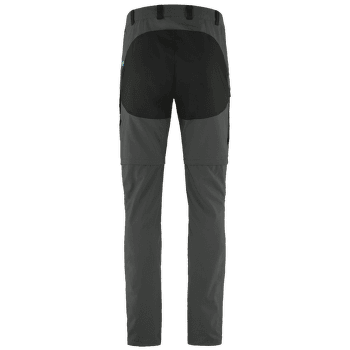 Pantaloni Fjällräven Abisko Midsummer Zip Off Trousers Men Dark Grey-Black