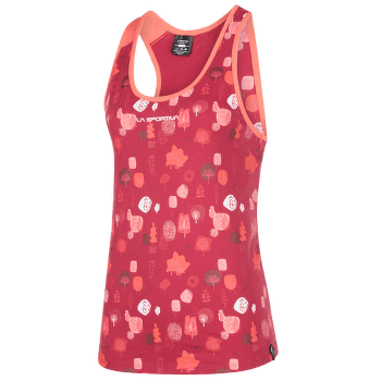 Maiou La Sportiva BOTANIC TANK Women Velvet/Flamingo