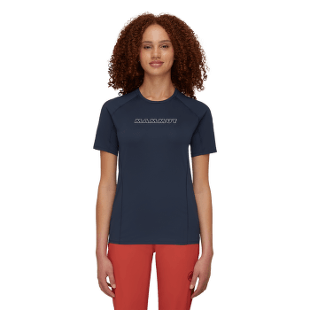 Tricou cu mânecă scurtă Mammut Selun FL T-Shirt Women Logo marine 5118