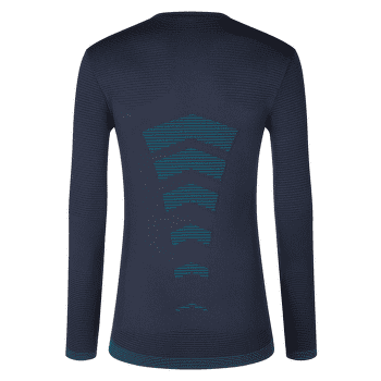 Tricou cu mânecă lungă La Sportiva SYNTH LIGHT LONGSLEEVE Women Storm Blue/Lagoon