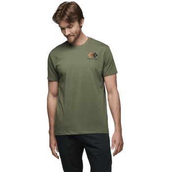 Tricou cu mânecă scurtă Black Diamond Faded SS Tee Men Basalt