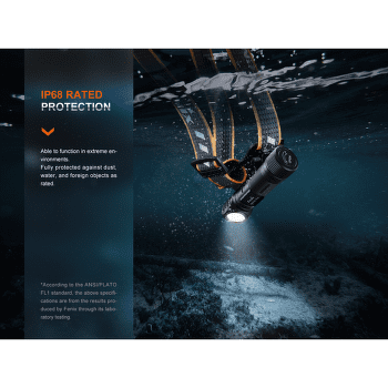 Lampă frontală Fenix HM61R Amber V2.0