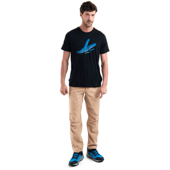 Tricou cu mânecă scurtă Icebreaker Merino 150 Tech Lite III SS Tee Men Black